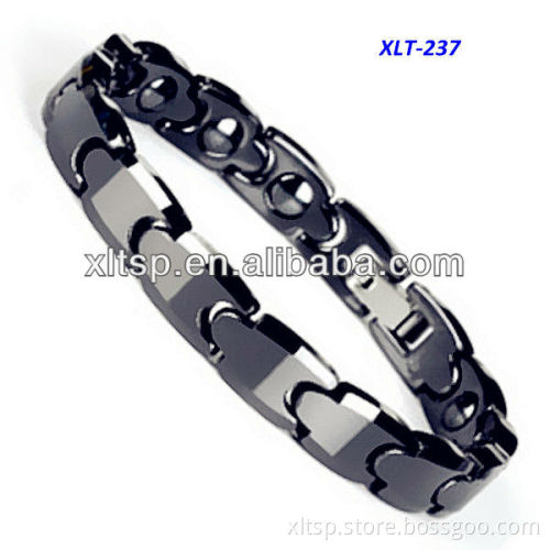 XLT-237 Black Tungsten Magnetic Bracelet